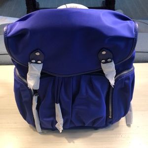 MZ Wallace Marlena Backpack, Size M, Dark Blue